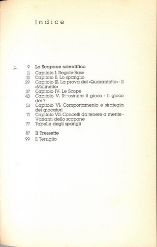 1983 Volponi Indice